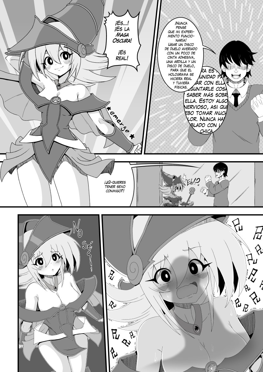 "Dark Magician Girl" in Our World page 3 full
