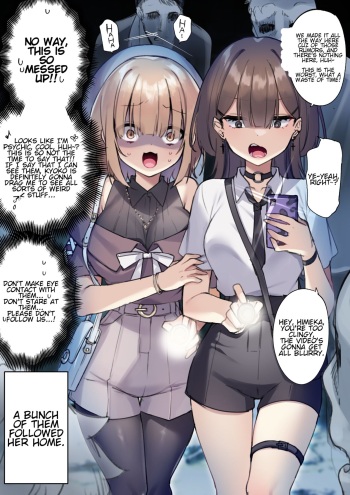 Omoshiro Hanbun de Haikyo ni Itte Taihen na Meniau Onnanoko cover