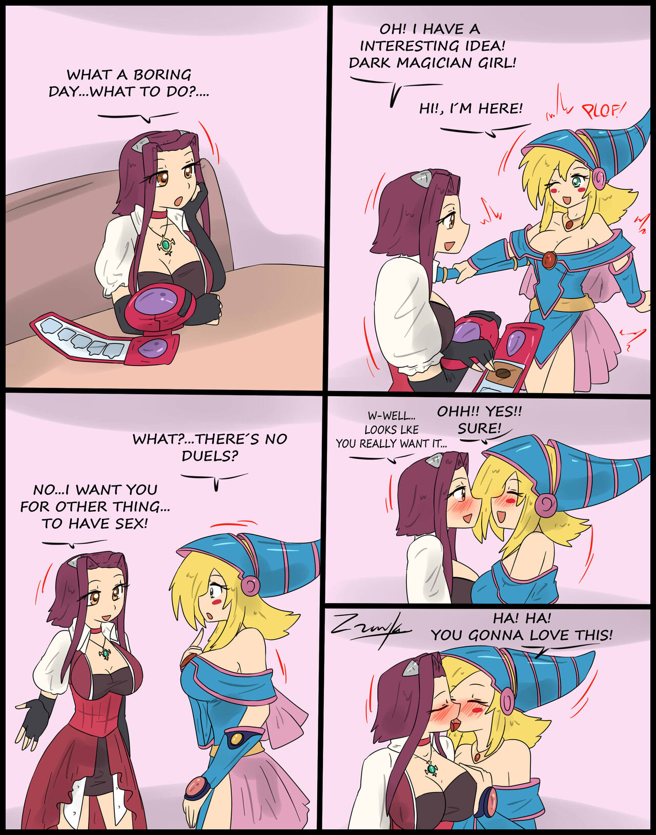 Magical Girl Fun page 1 full