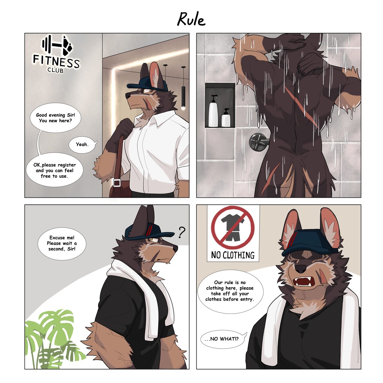 Gym's Rule page 1 full