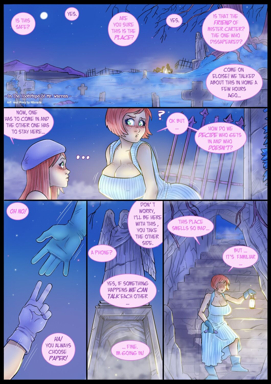 In the footsteps of Mr. Warren page 3 full