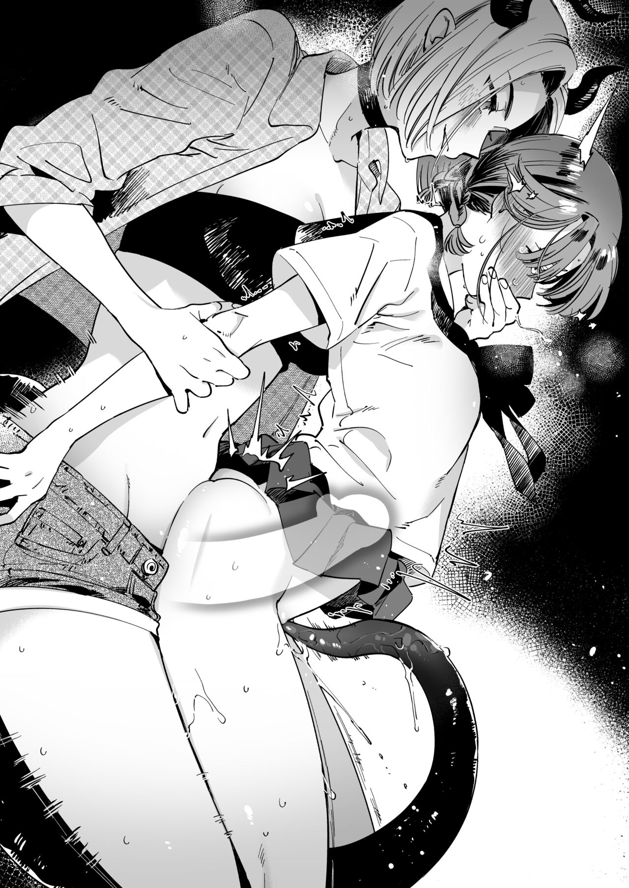 またお昼ごはんを一緒に食べてほしくて悪魔クロエを呼び出したふみちゃんは対価エッチをする page 9 full