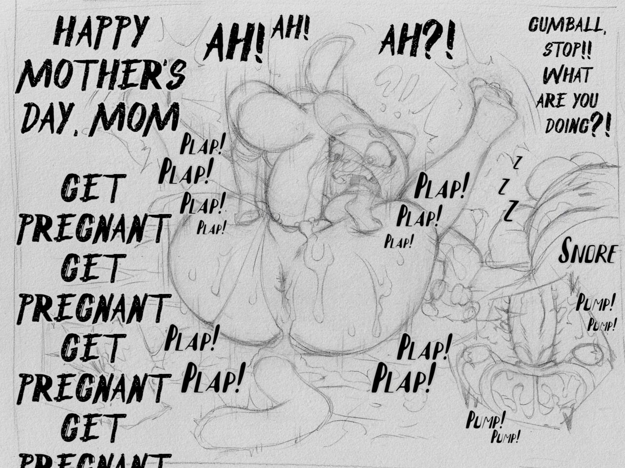 Gumball x Nicole Mating Press page 1 full