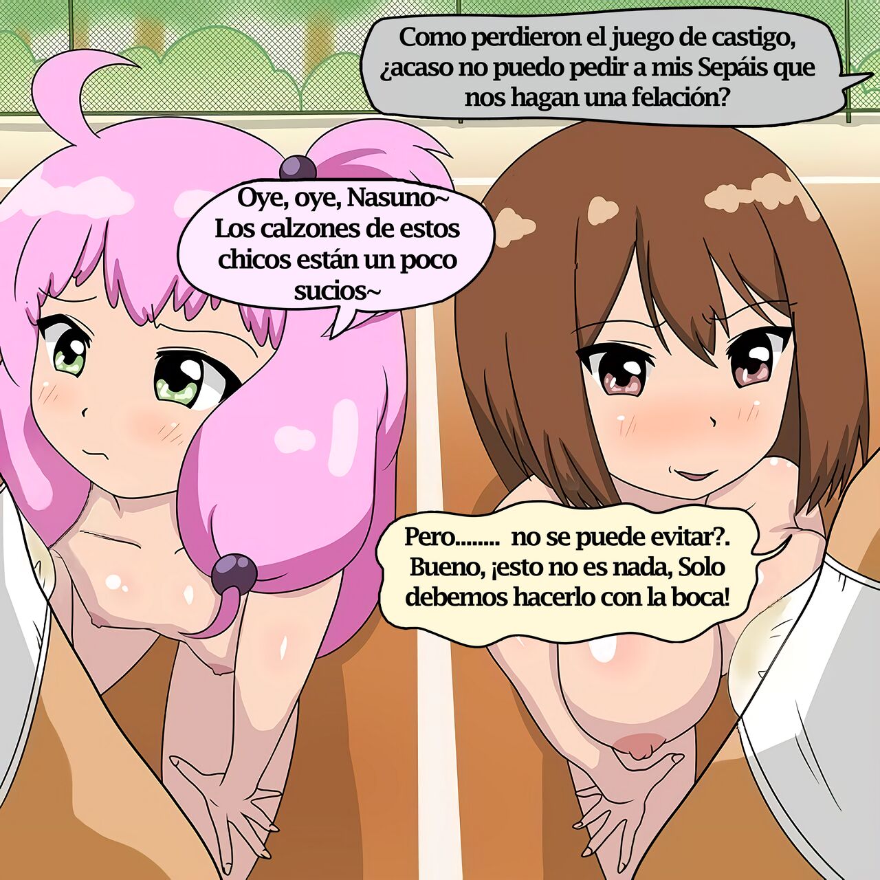 Teekyuu, el castigo de Kanae Shinjō &amp; Nasuno Takamiya page 1 full