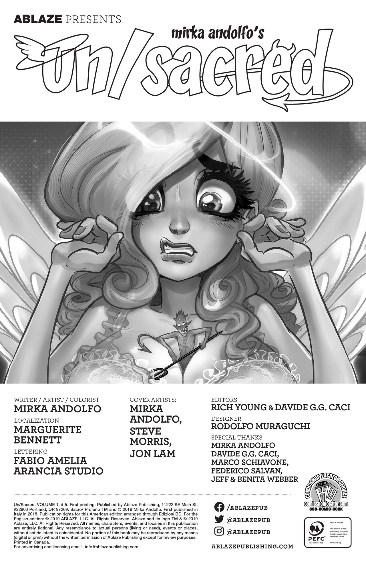 Un/Sacred by Mirka Andolfo Issue 5 of 7 page 2 full
