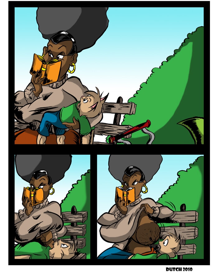 Threyon and the Afro Babe page 3 full