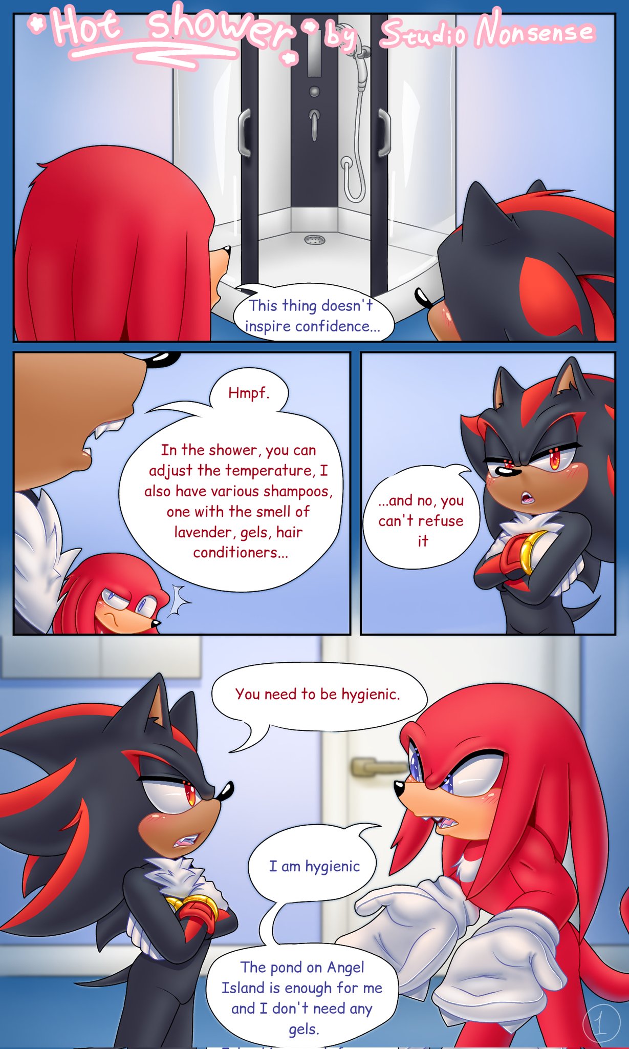 Hot Shower page 1 full