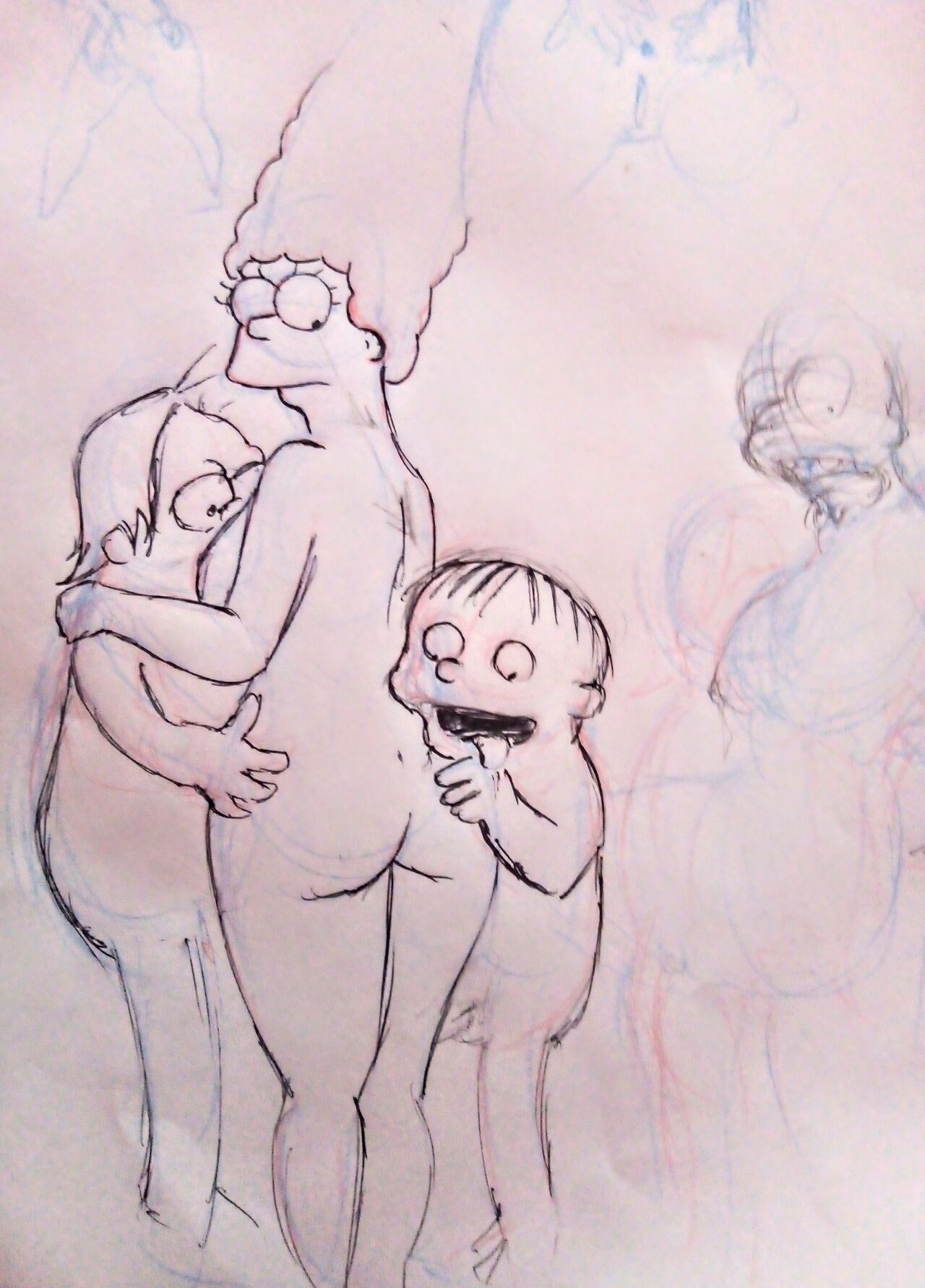 Marge Simpson 3 page 1 full