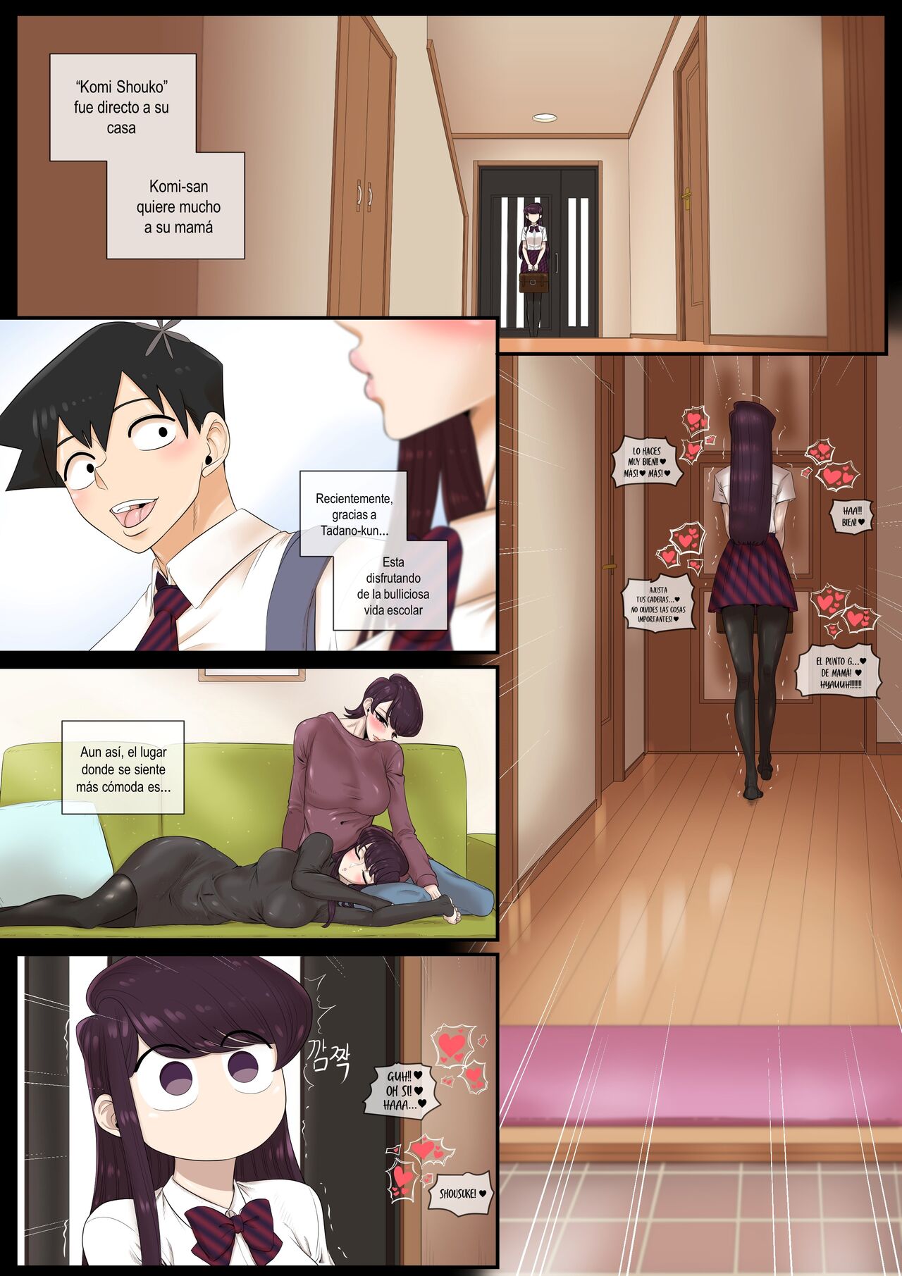 Komi-san quiere estar con su madre page 2 full