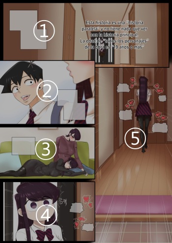 Komi-san quiere estar con su madre cover