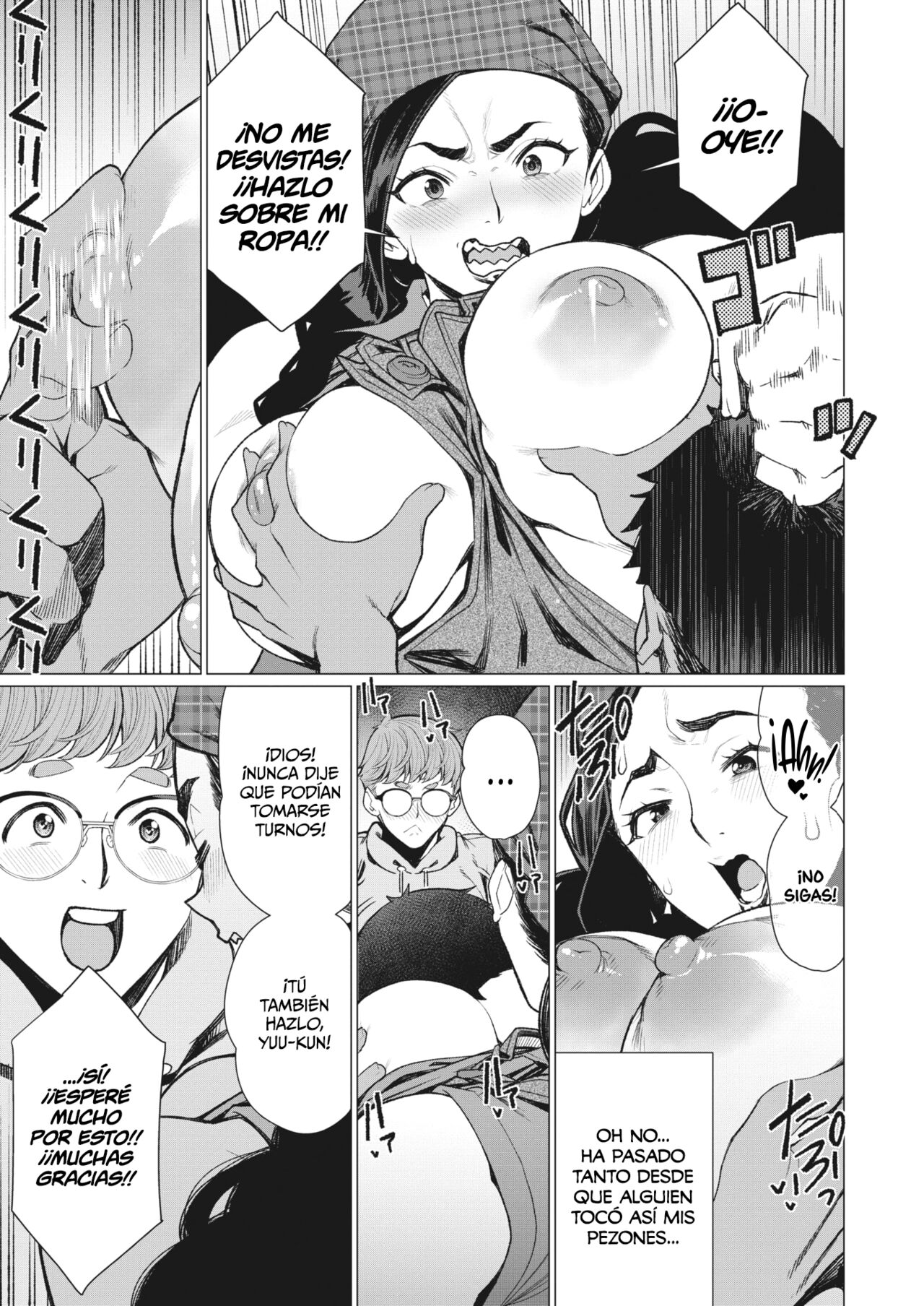 Hitoduma Kissa de juku niku Sando | ~Un Sándwich Especial de Carne Madura  en la Cafetería de la MILF Casada~ page 5 full