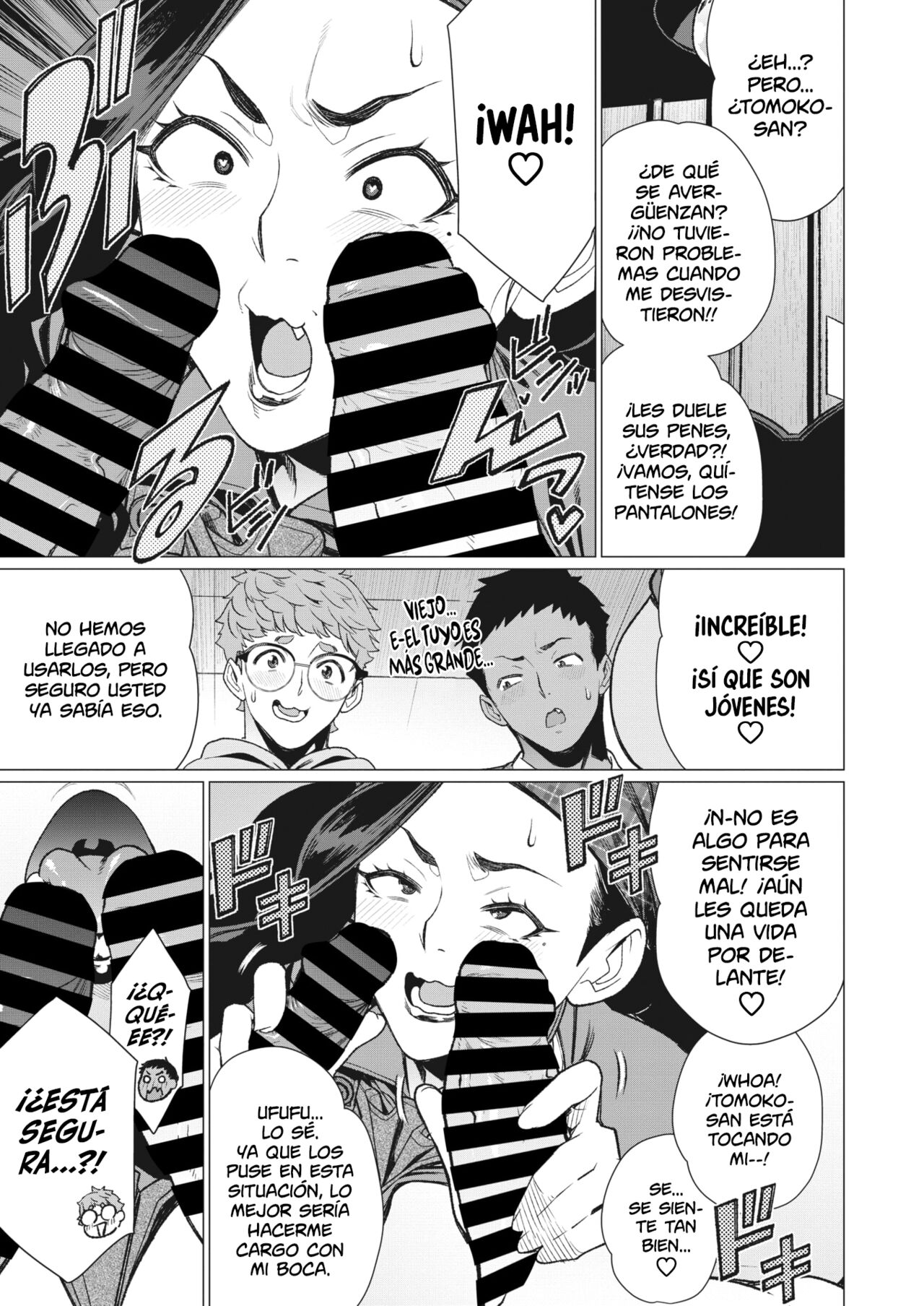 Hitoduma Kissa de juku niku Sando | ~Un Sándwich Especial de Carne Madura  en la Cafetería de la MILF Casada~ page 9 full