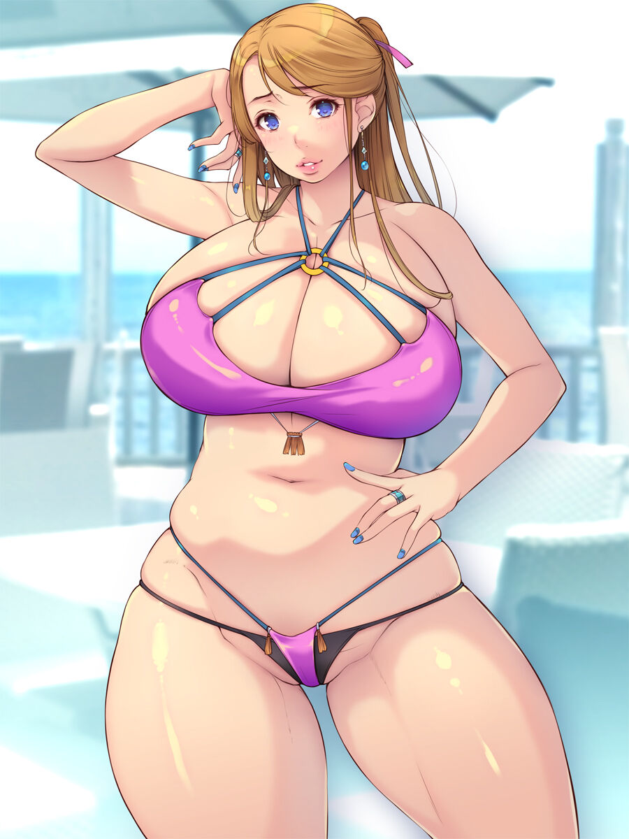 Kyonyuu Mizugi Gravure Idol  no Makki page 4 full