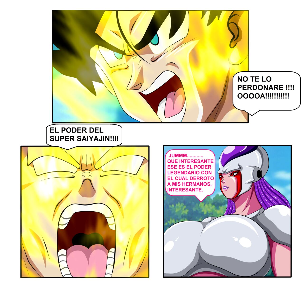 Dragon Ball X: Goku vs Gelida page 10 full