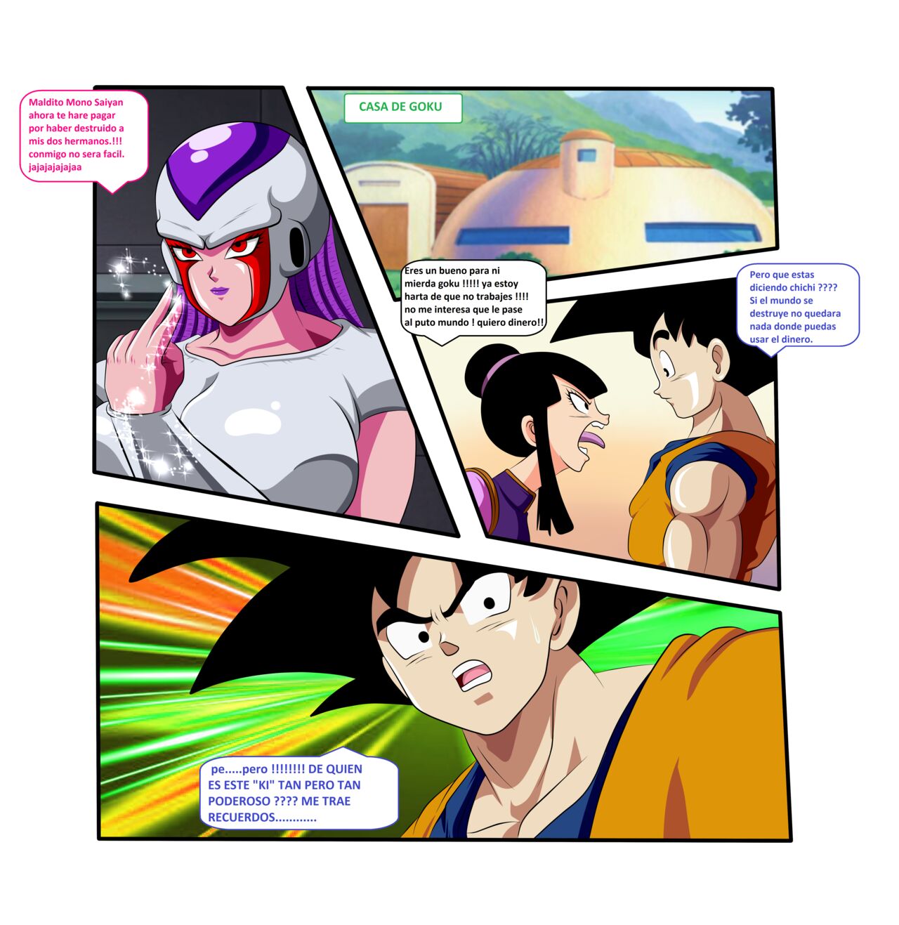Dragon Ball X: Goku vs Gelida page 5 full