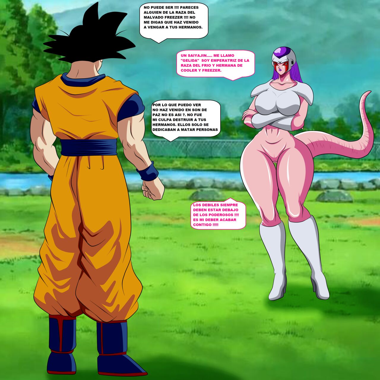 Dragon Ball X: Goku vs Gelida page 6 full