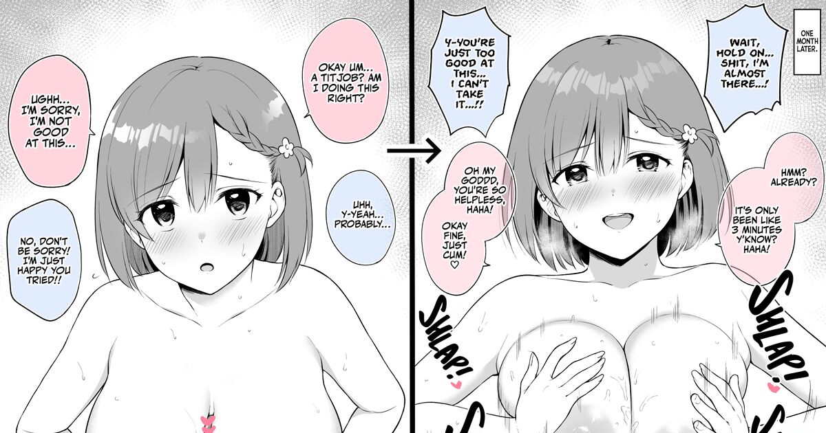 Paizuri Gekiteki Before After | Titjobs: A Dramatic Before and After page 1 full