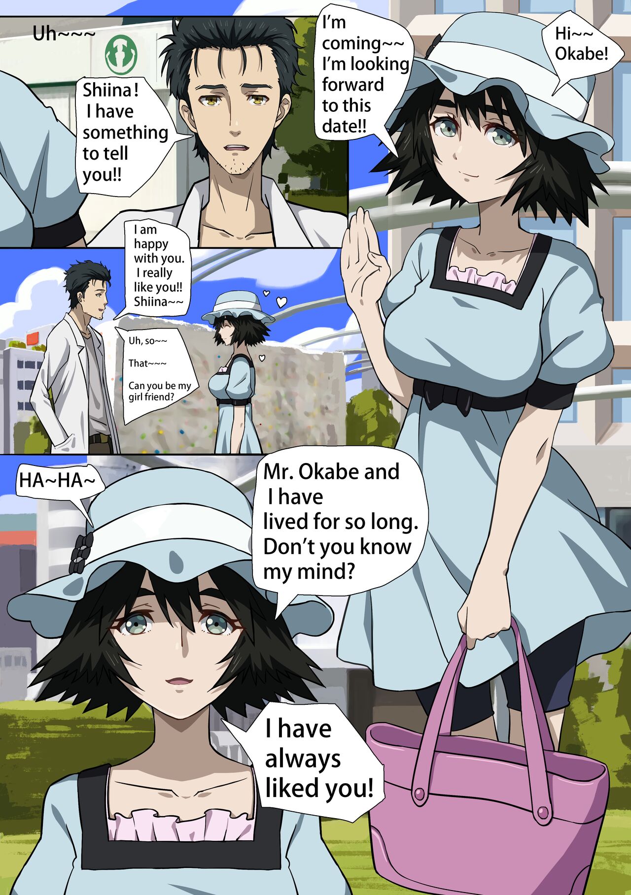 Steins; Gate - Makise Kurisu's love and sex page 1 full