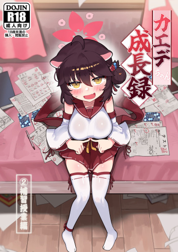 Kaede-chan Seichouroku 2 cover