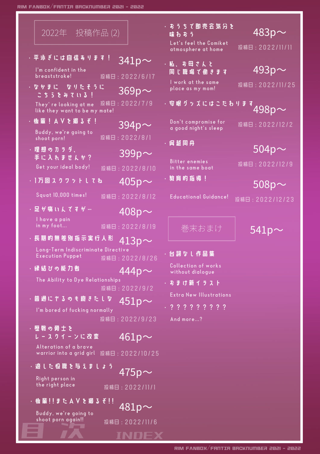 Rim Shien Site Back Number page 4 full