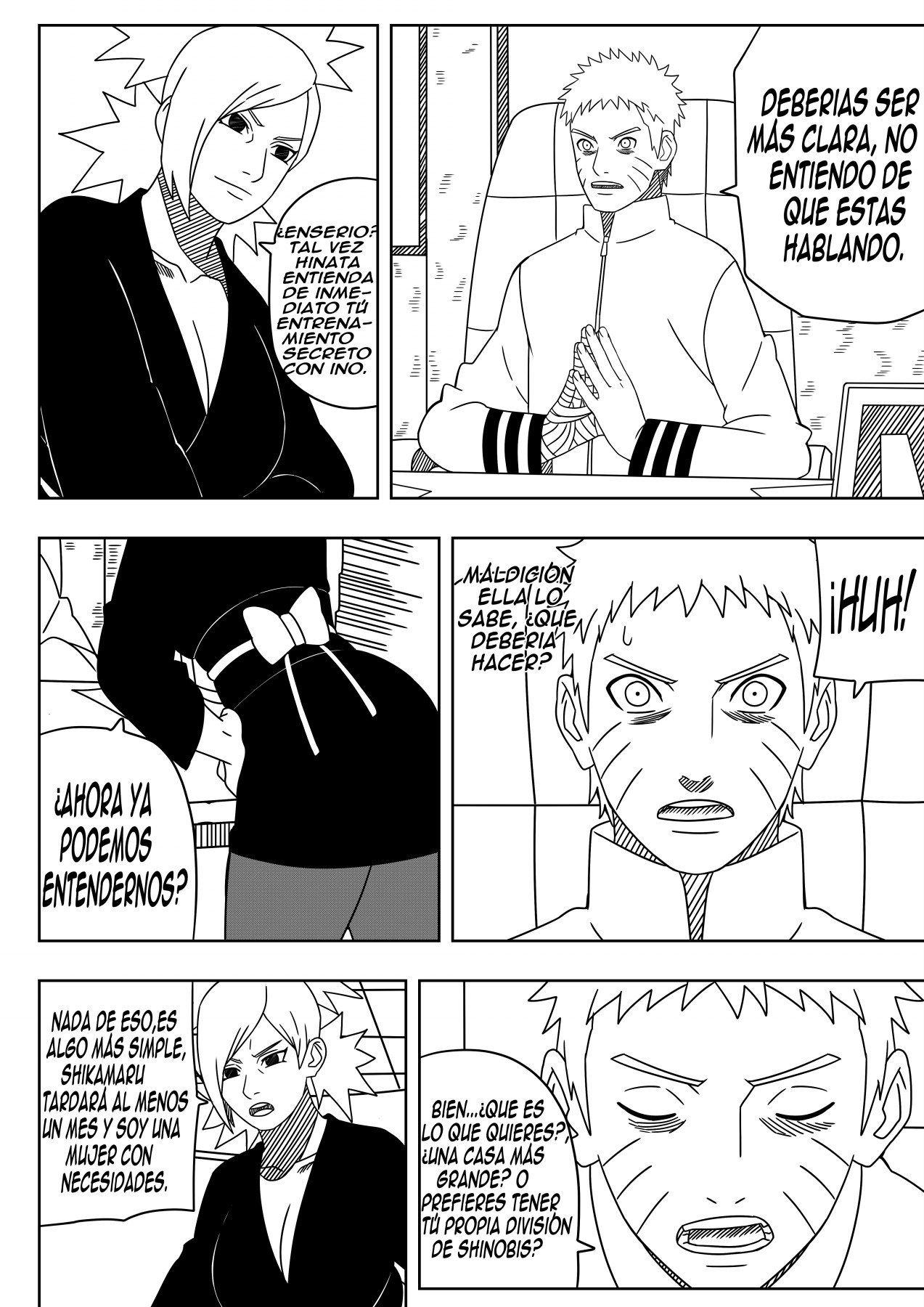 El deseo de Hanabi y la jugade de Temari page 9 full