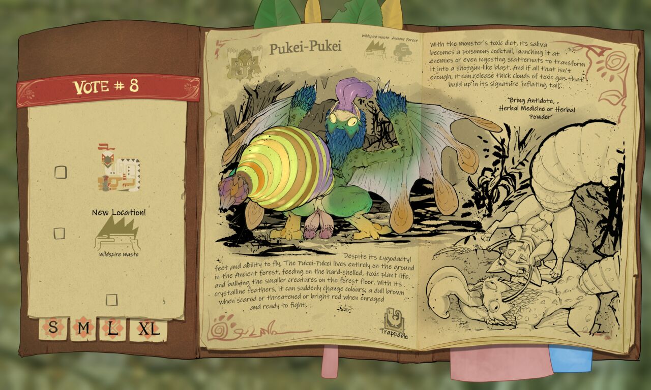 Palico's Secret Field Guide page 8 full