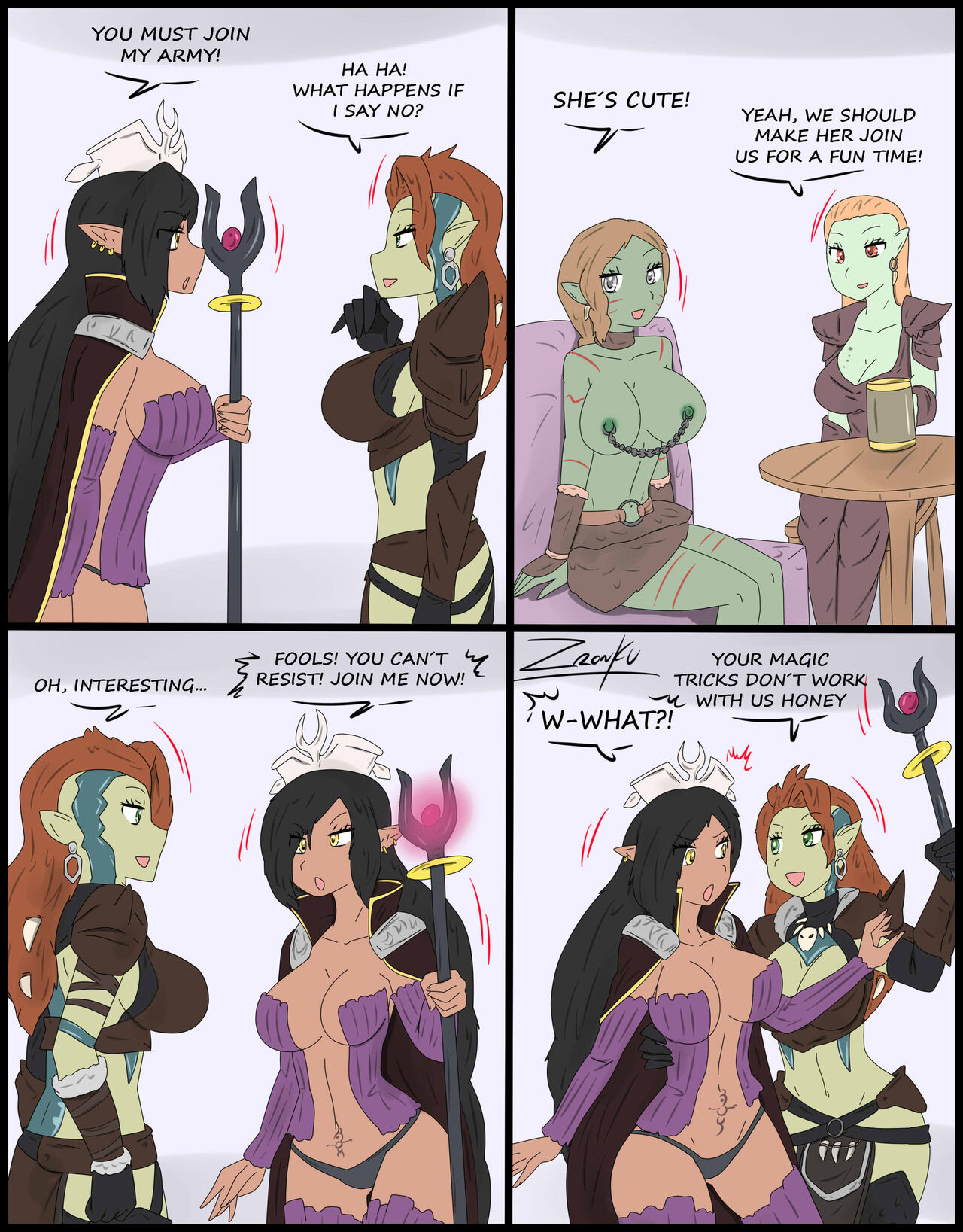 Olga Party 1-2 page 1 full