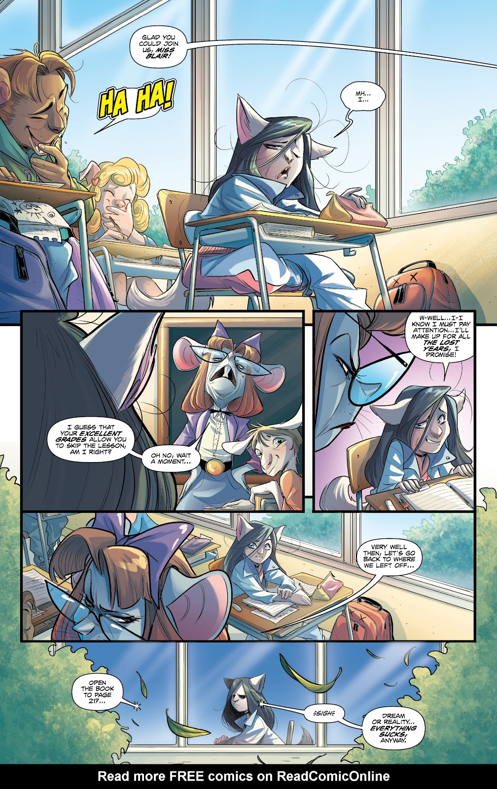 Unnatural: Blue Blood page 8 full