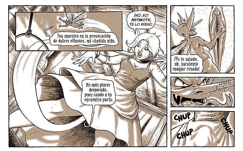 Comic X - Astaroth y Bernadette page 4 full