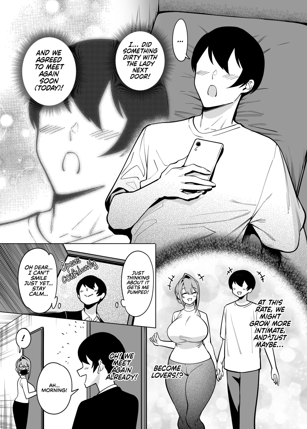 Otonari-san wa Yami Soshiki ni Nikutai Kaizou sareta Moto Seigi Sentai Member deshita 2 | My Neighbor Is a Former Super Sentai Member Whose Body Was Modified by an Evil Organization 2 page 6 full