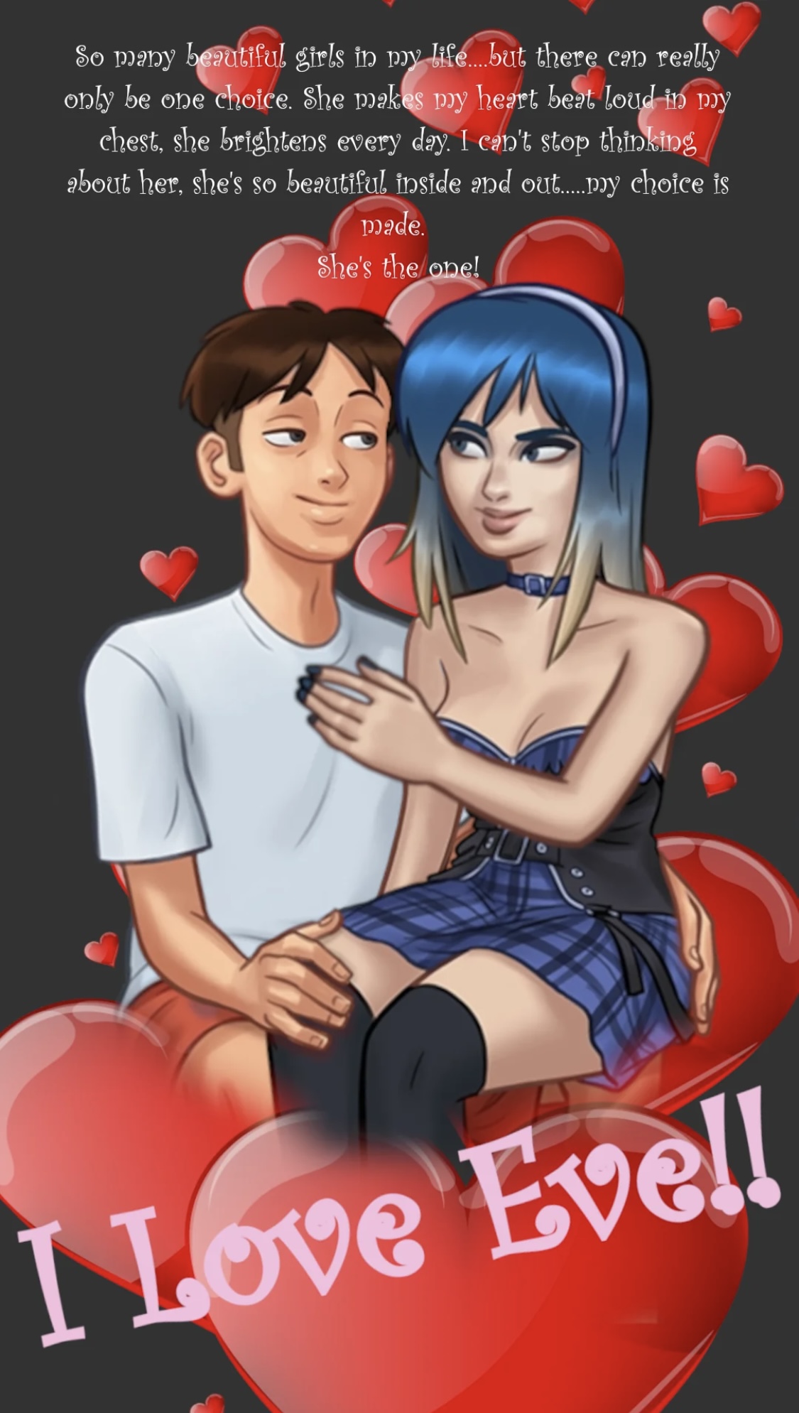 I love Eve 1 &amp; 2, summertime saga page 1 full