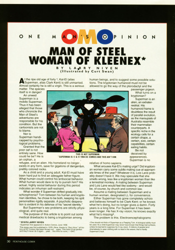 Man of Steel, Woman of Kleenex cover