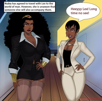 Nubia and Vixen on a boat cover