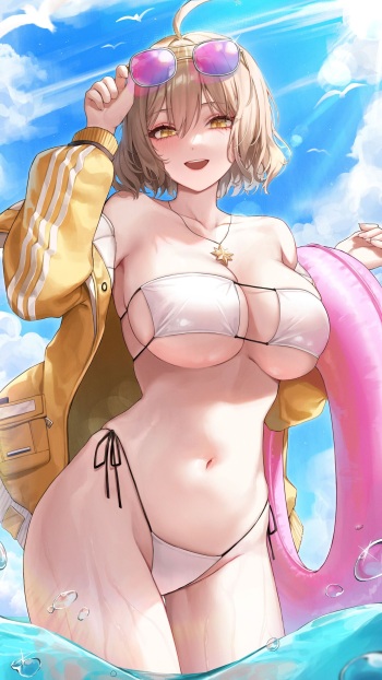 Swimsuit Tanlines and Big Breasts gallery cover