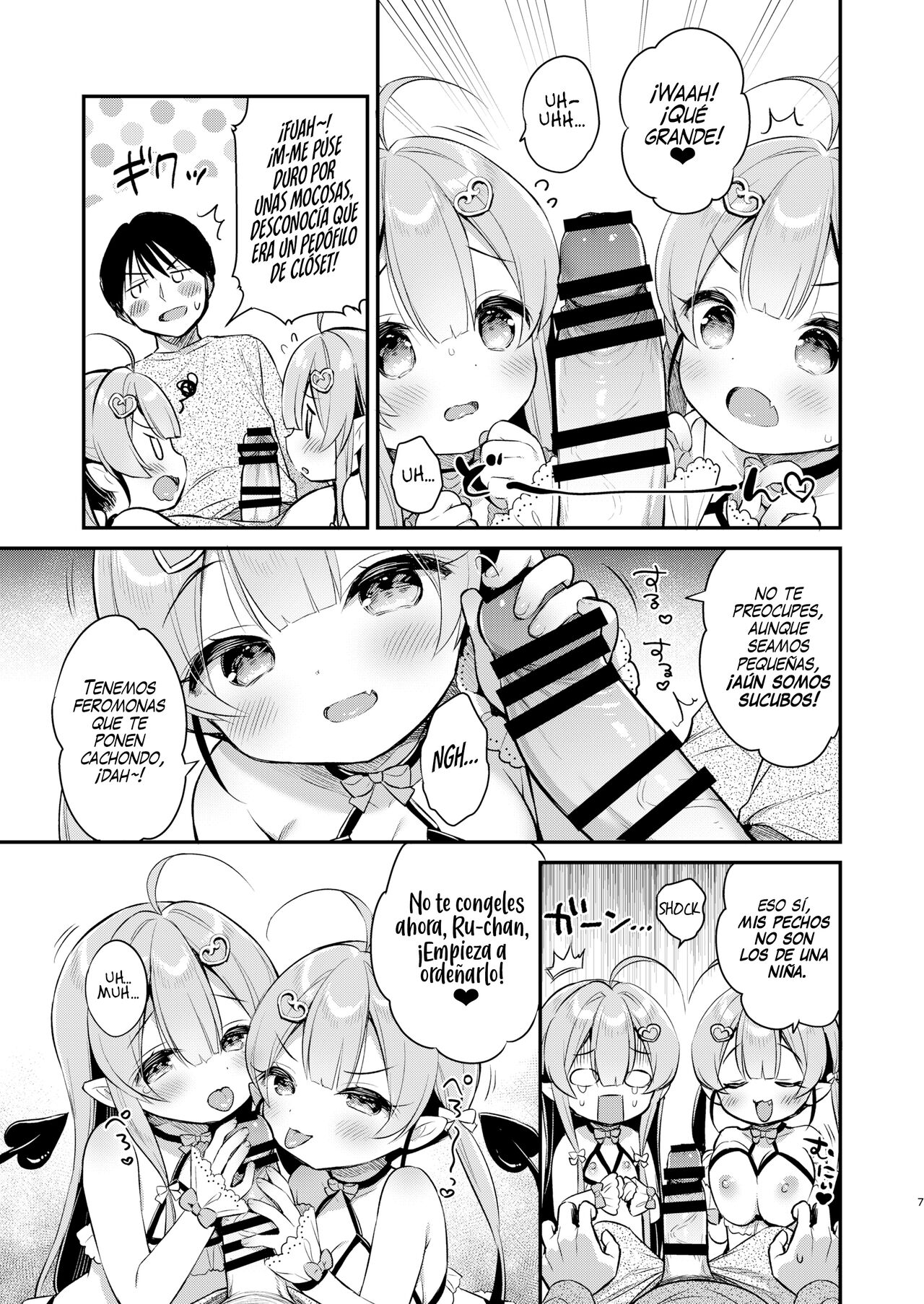 Totsugeki Futago Succubus-chan | Ataque de las Gemelas Sucubo page 6 full