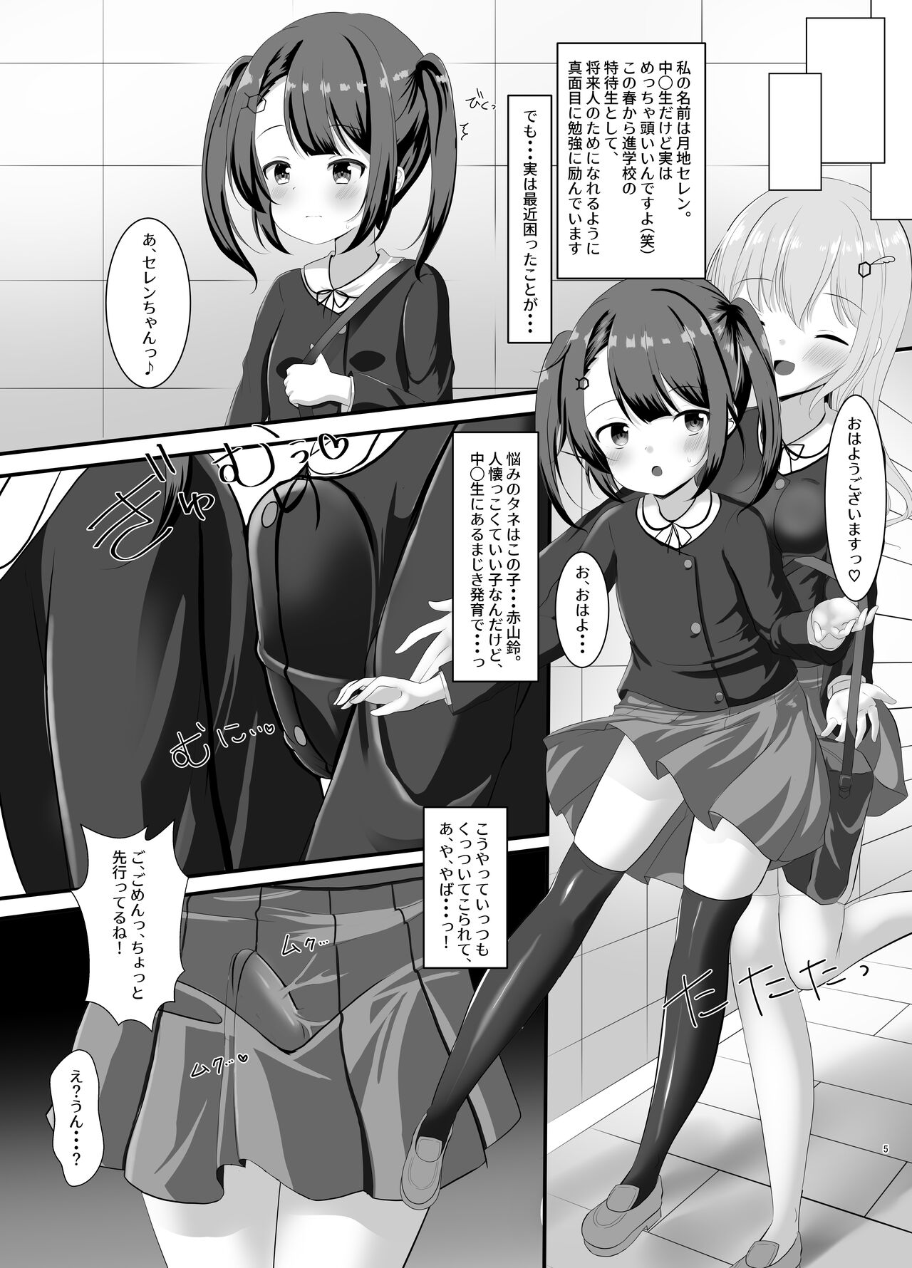 Mahou Shoujo Rin &amp; Selen --Jinkaku Kyousei Akuochi Selen no Baai-- page 5 full