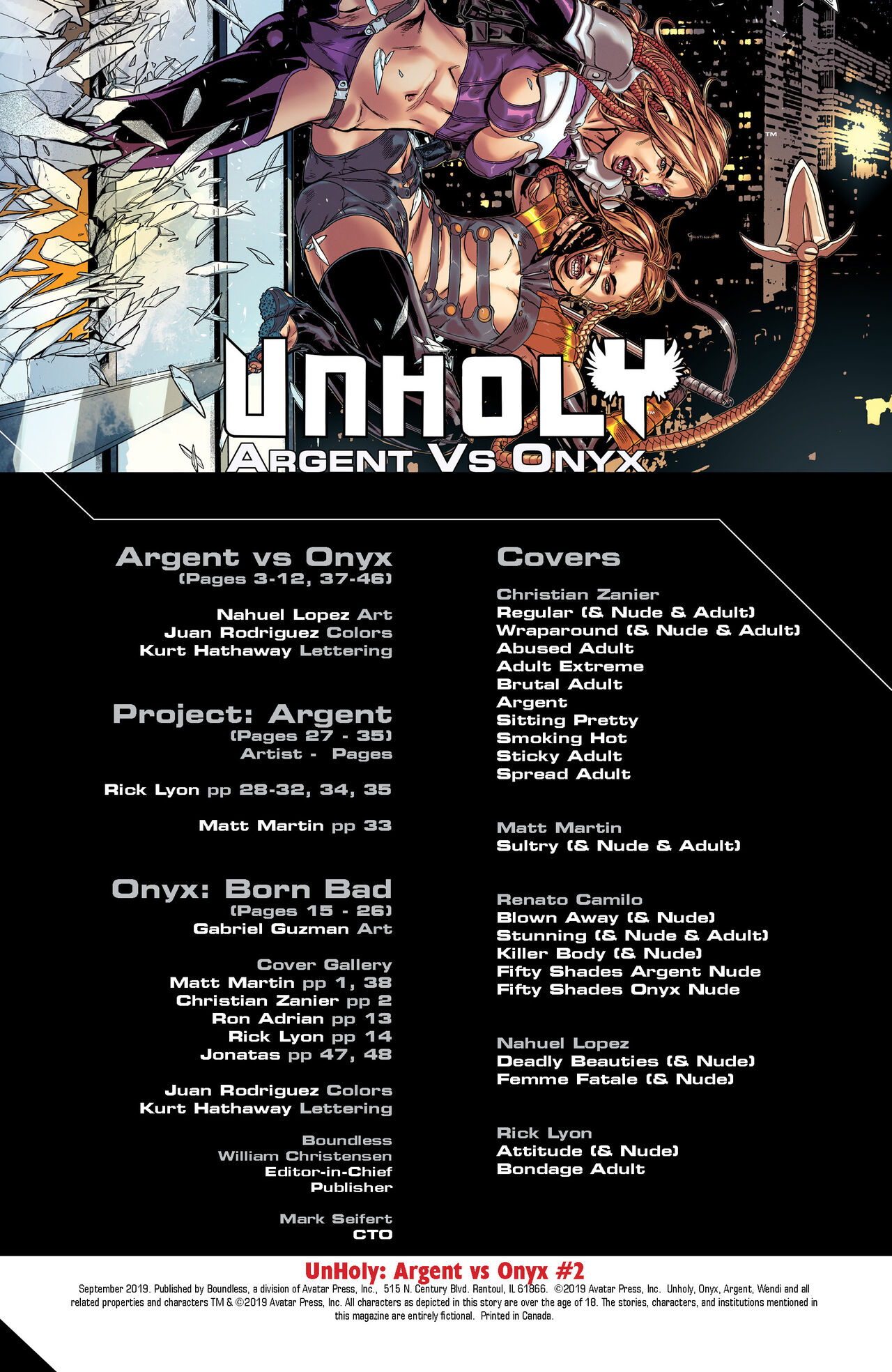 Un Holy Argent vs Onyx 2 page 2 full