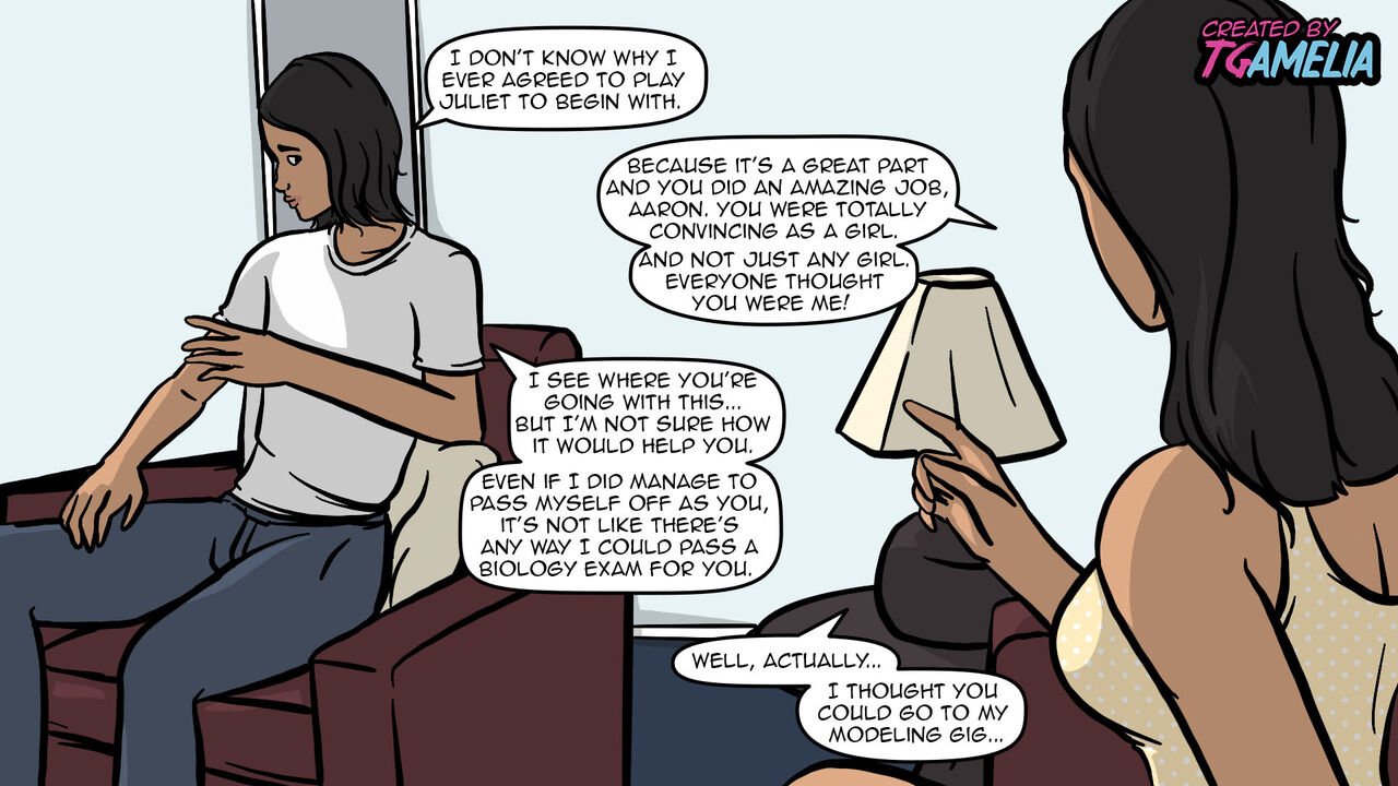 The Model Twin page 9 full