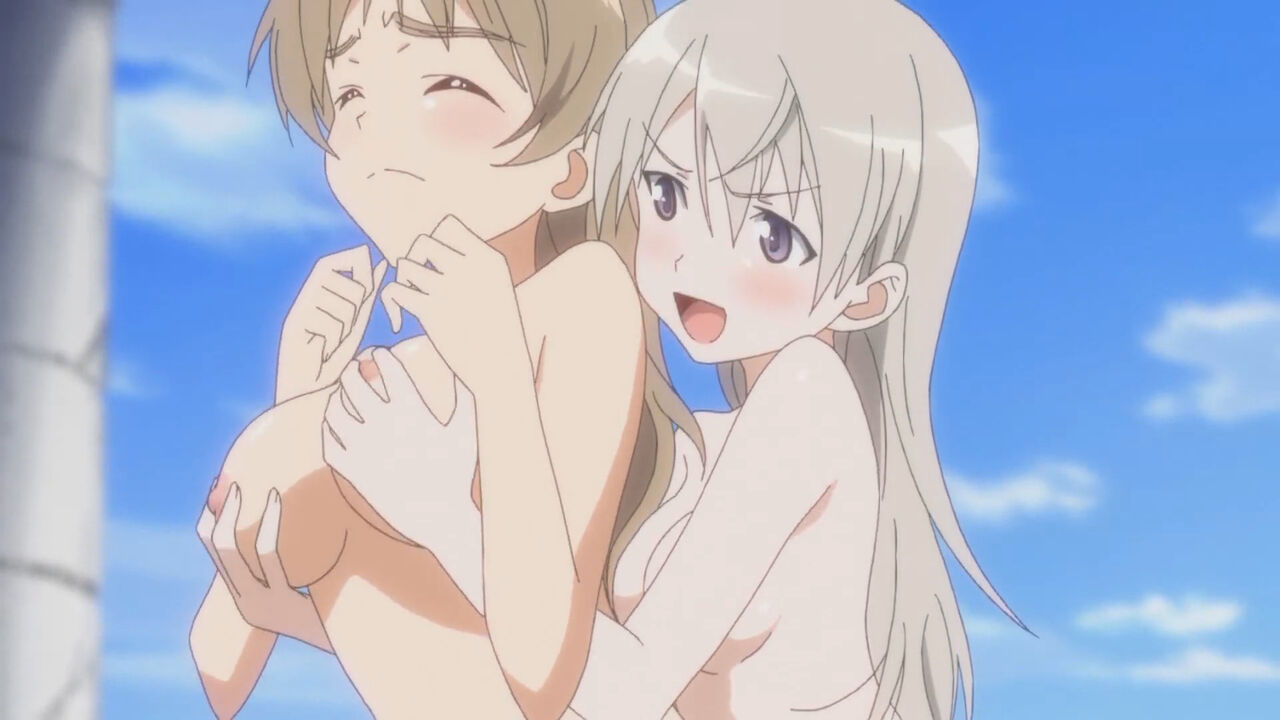 Anime Girls Grabbing Breasts From Behind page 8 full