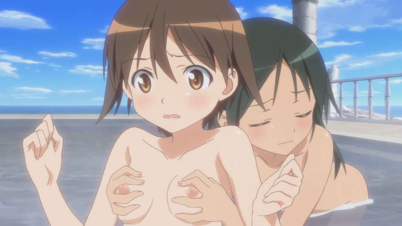 Anime Girls Grabbing Breasts From Behind page 9 full