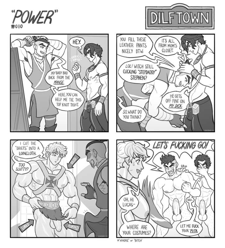 Dilftown  ongoing comic + extras page 10 full