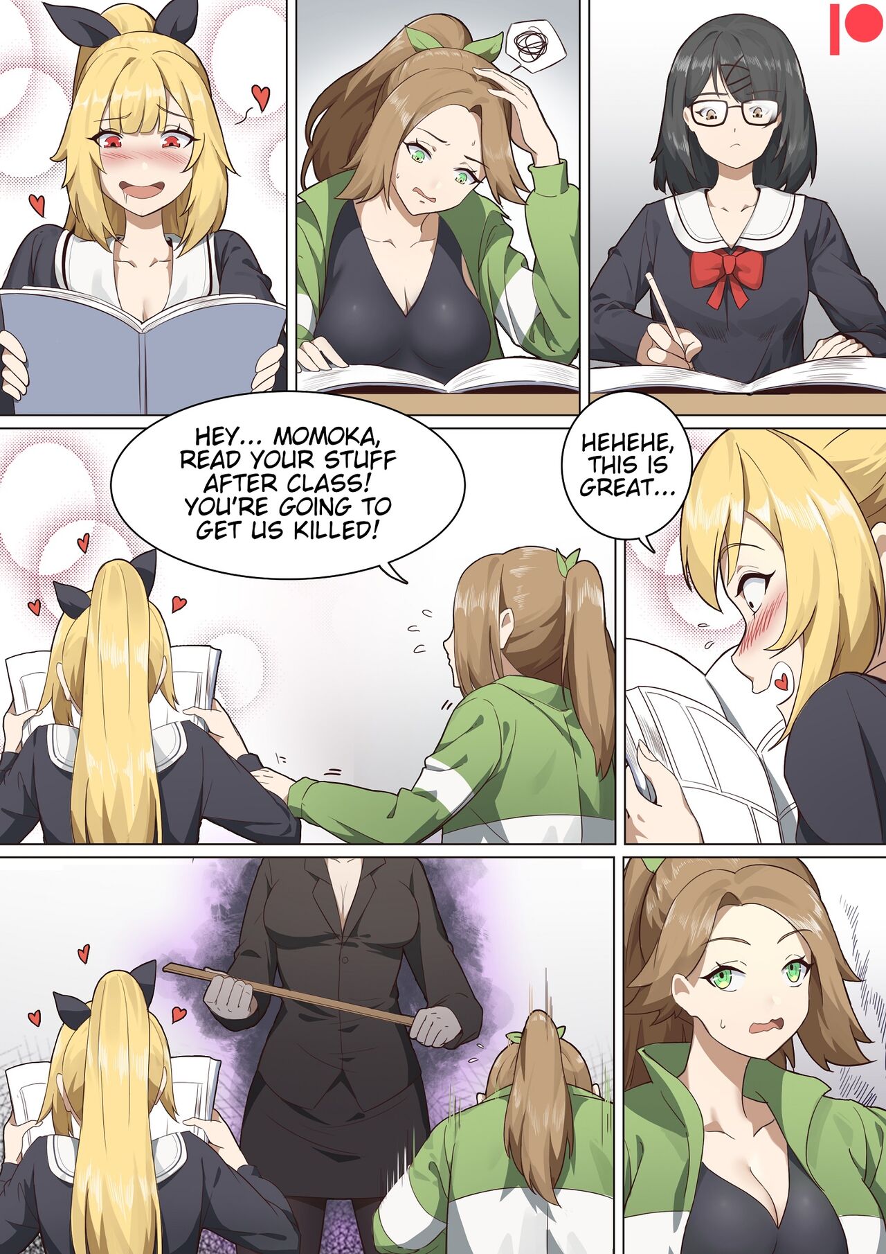 Werewolf Girl Academy I page 2 full
