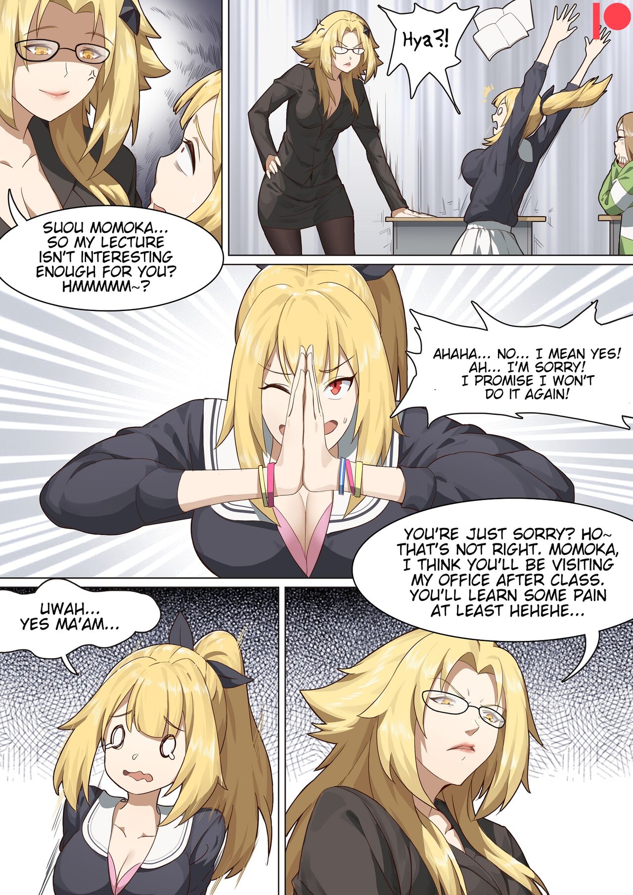 Werewolf Girl Academy I page 3 full