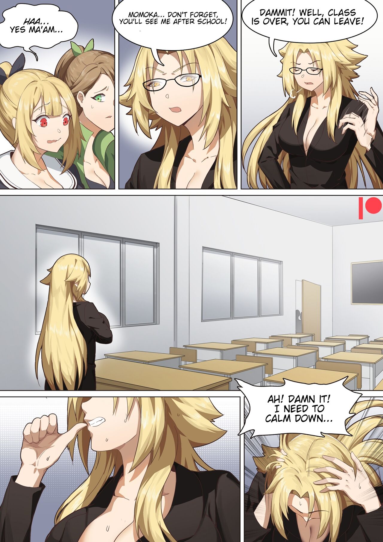 Werewolf Girl Academy I page 5 full