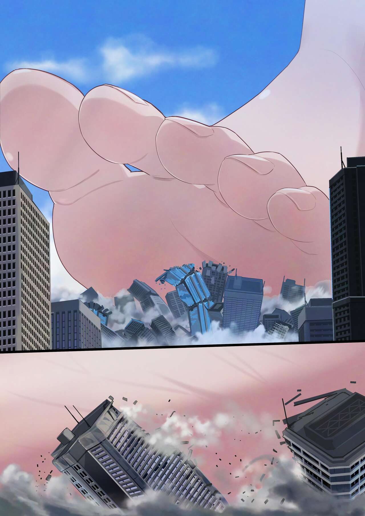 Giantess Kurumi no Ah - AI Upscaled page 2 full