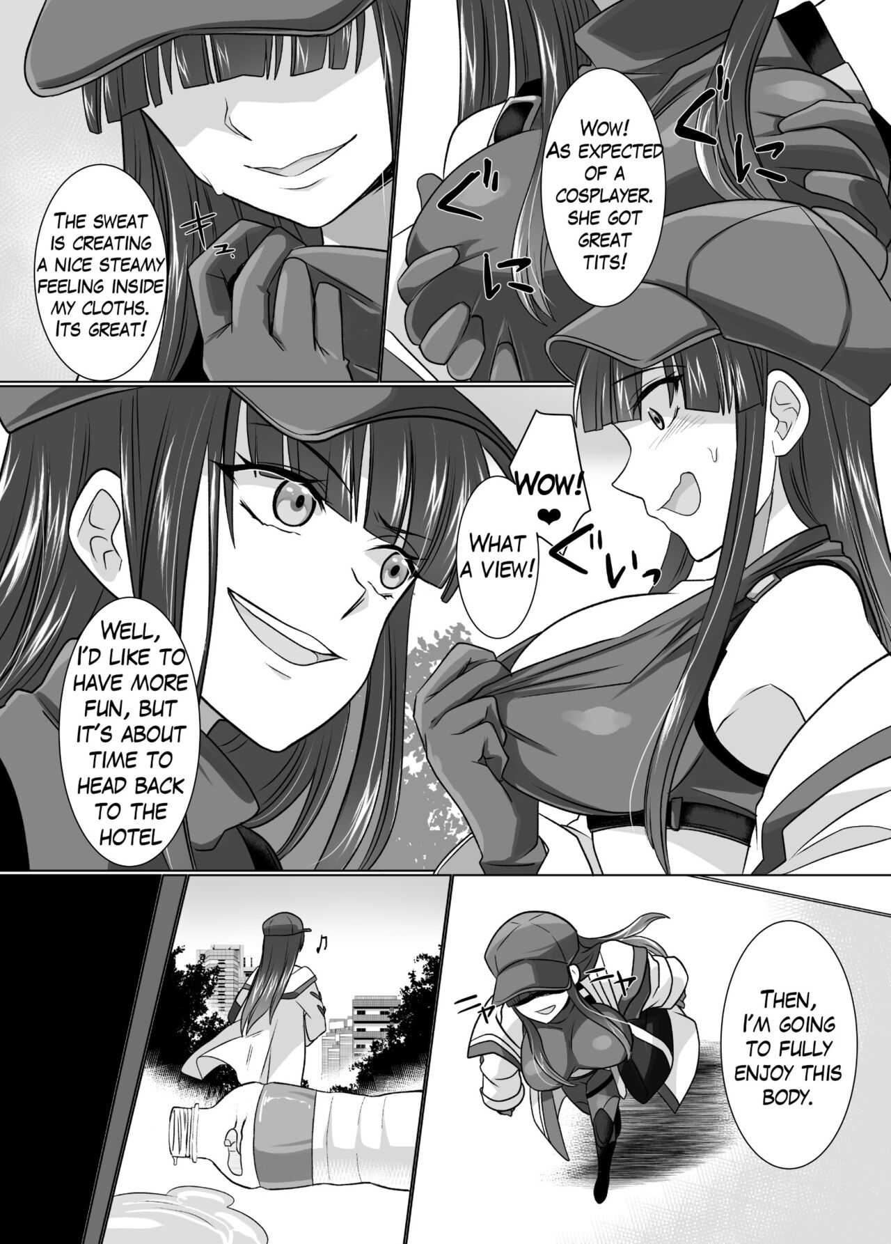 Comiket de Hyoui! BlueArch Dosukebe Cosplayer o Nottori Take Out page 5 full