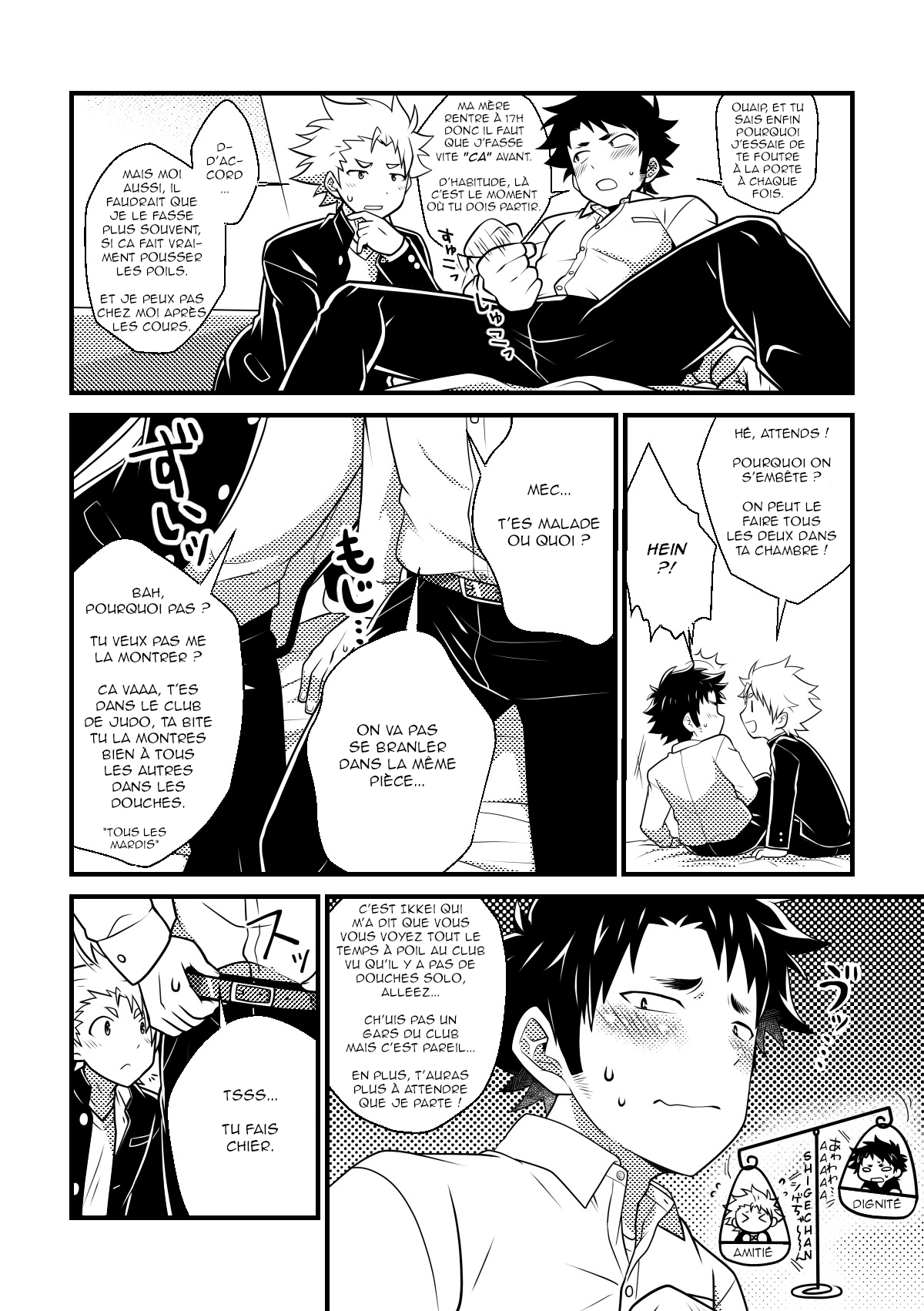 My Classmate is Secretly Hairy! page 8 full