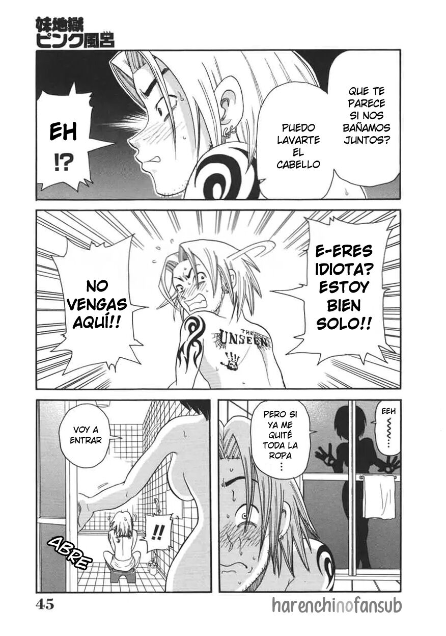 Imouto Jigoku Pinku Furo | Baño rosa infernal de la hermanita page 5 full