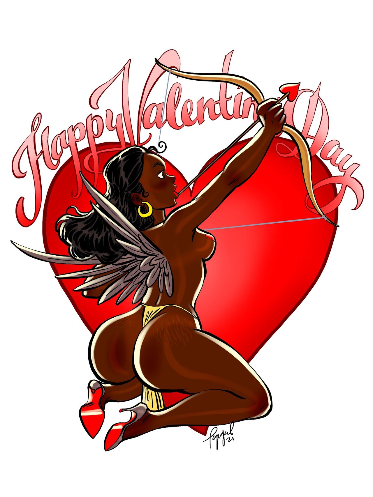 Odds and Sods: Cupids, Nude Watercolors, Black Beauties, Tatoo Flash, etc page 3 full