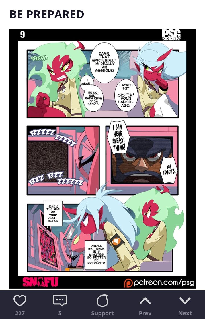 Panty and Stocking Season 2 Fan Comic page 10 full